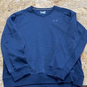 Under Armour Men's Navy V-Neck Sweater